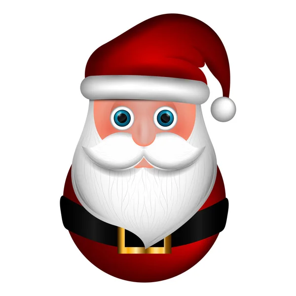 Santa Claus christmas character — Stock Vector