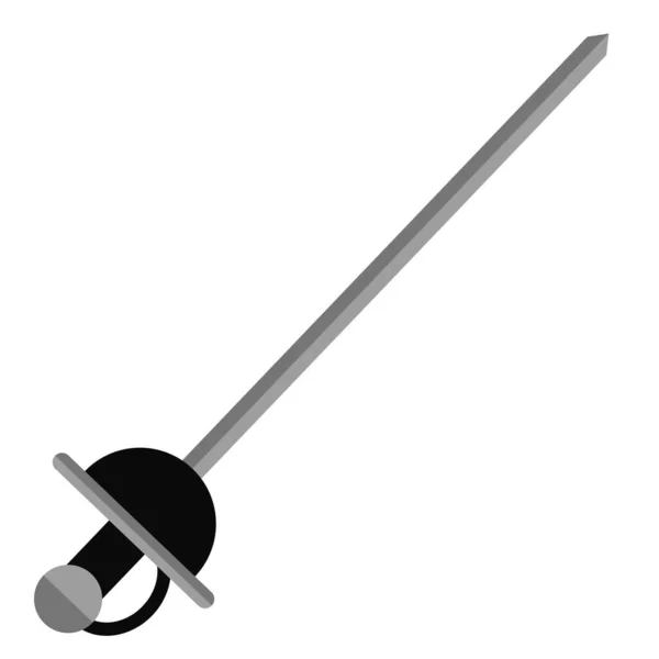 Ізольований бичачий меч — стоковий вектор