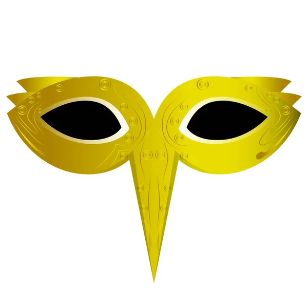 Icono de la máscara de teatro mardi gras — Vector de stock