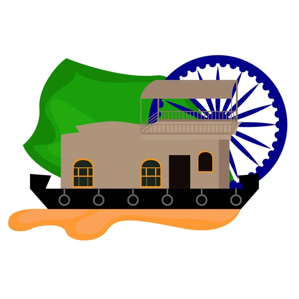 Famous place in india — Stock Vector