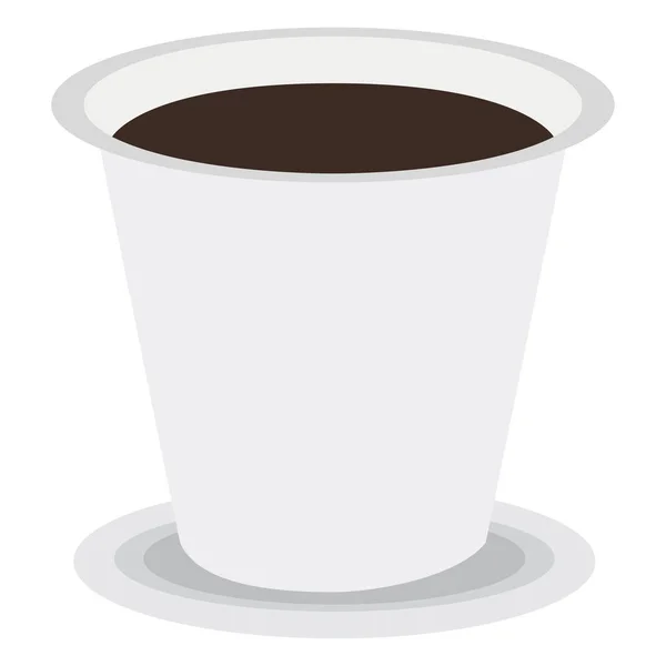 Immagine isolata tazza di caffè — Vettoriale Stock