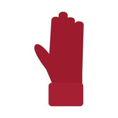 İzole edilmiş eldiven resmi