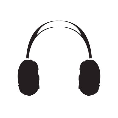 İzole kulaklık görüntüsü