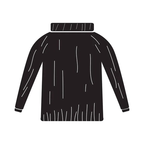 Imagem isolada da jaqueta — Vetor de Stock