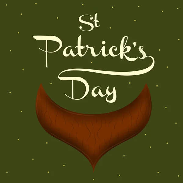 Saint Patricks Day affisch — Stock vektor