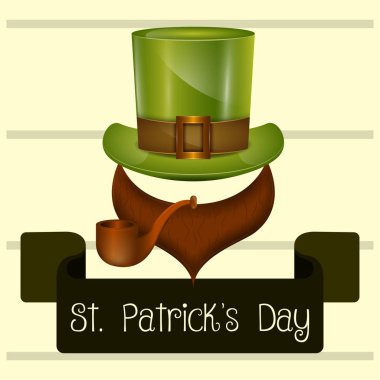 Saint patricks gün kartı