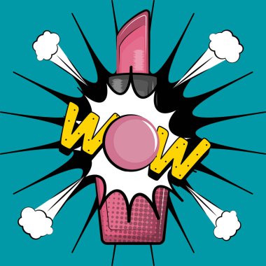 Pop Art illüstrasyon