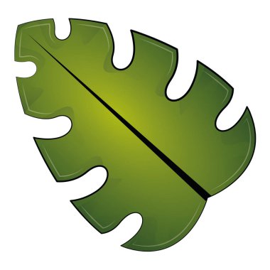 İzole edilmiş yaprak resmi