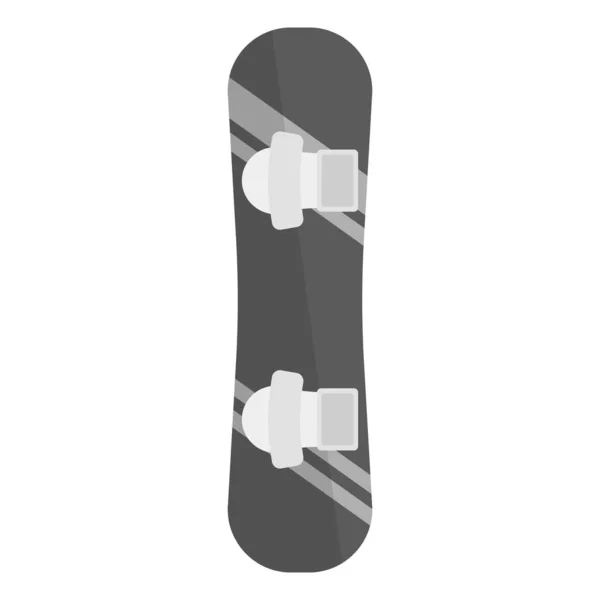 Isoalted snowski board — Image vectorielle