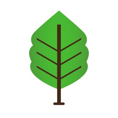 İzole ağaç simgesi