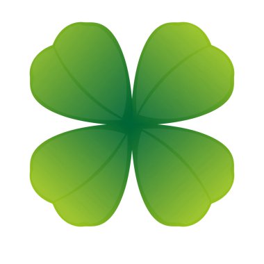 İzole yonca simgesi