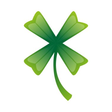 İzole yonca simgesi