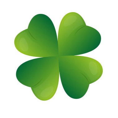 İzole yonca simgesi