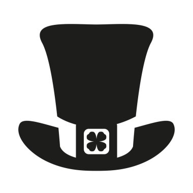 İzole edilmiş geleneksel İrlanda şapkası.