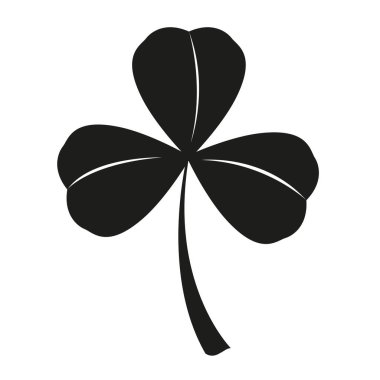 İzole yonca simgesi