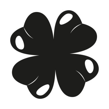 İzole yonca simgesi