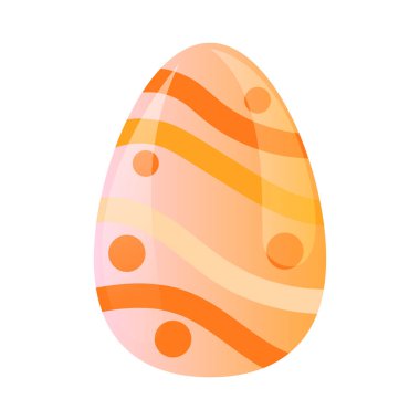 Ayrı dekore edilmiş paskalya yumurtaları.