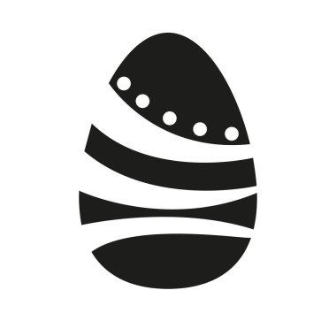 Ayrı dekore edilmiş paskalya yumurtaları.