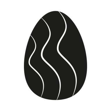 Ayrı dekore edilmiş paskalya yumurtaları.