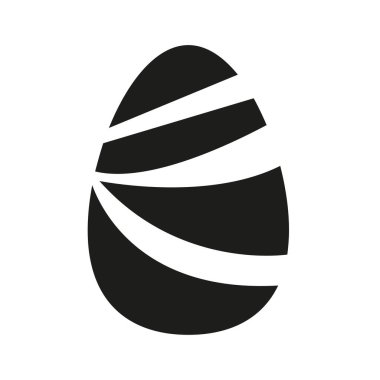 Ayrı dekore edilmiş paskalya yumurtaları.