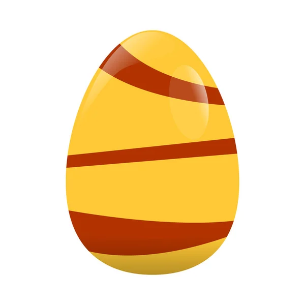 Uova di Pasqua decorate isolate — Vettoriale Stock