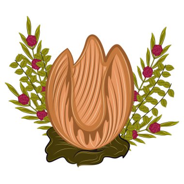 Ayrı bir çiçek buketi.