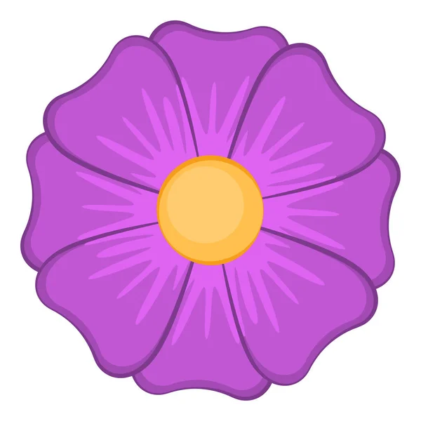 Izolovaná krásná květina — Stockový vektor