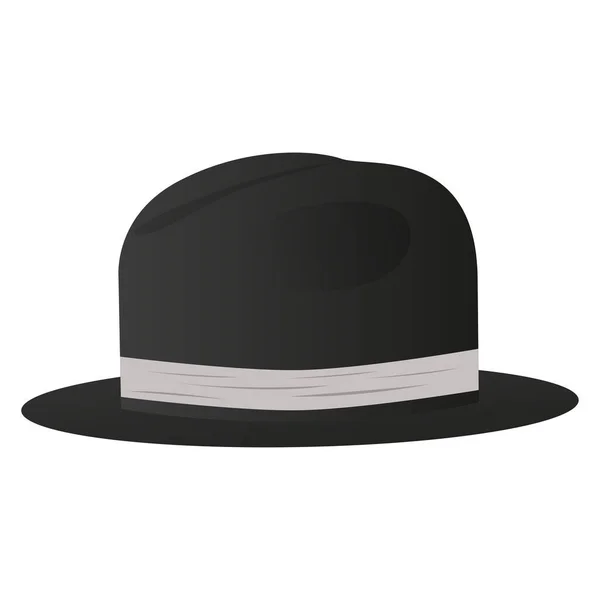 Isolated classic hat — Stok Vektör