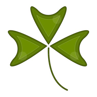 İzole yonca simgesi