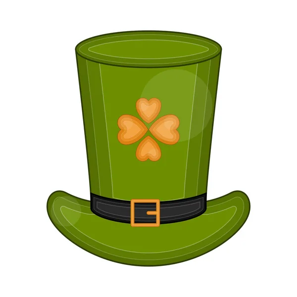 Isolated traditional irish hat — Stock Vector