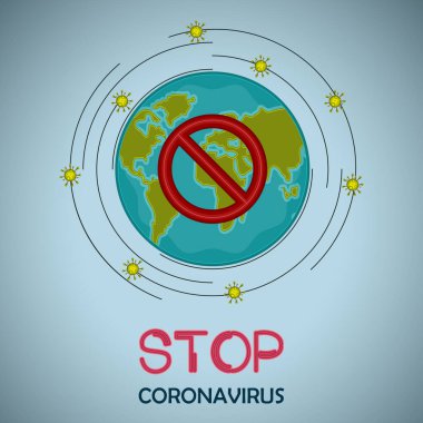 Coronavirus posterini durdur.