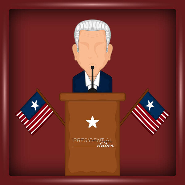 Presidential election poster