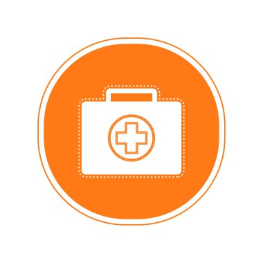 Tıbbi evrak çantasının etiketi