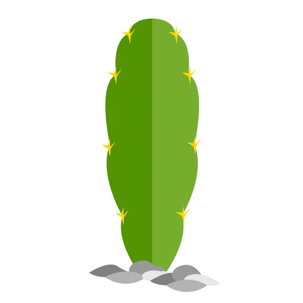 Icono de cactus aislado — Vector de stock