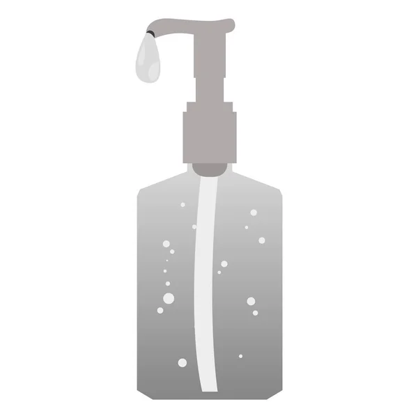 Mýdlo nebo gel láhev — Stockový vektor