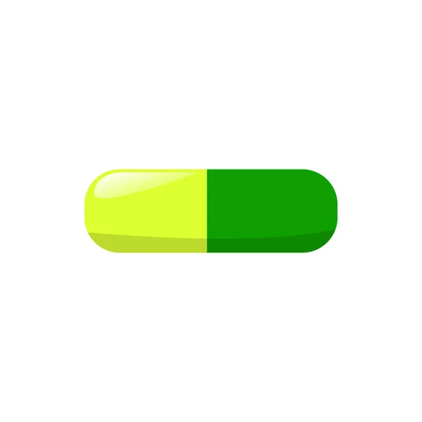 Isolated pill icon — Stock Vector