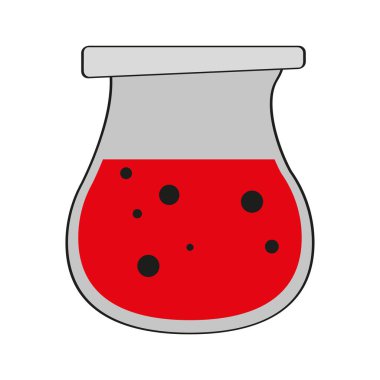 Tecrit edilmiş test tüpü simgesi