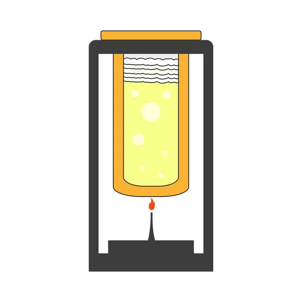 Isoleerbuispictogram — Stockvector