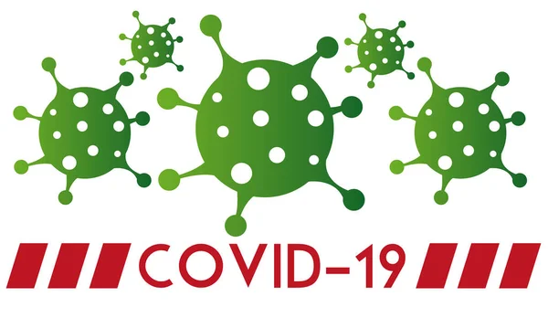 Coronavirus医疗海报 — 图库矢量图片