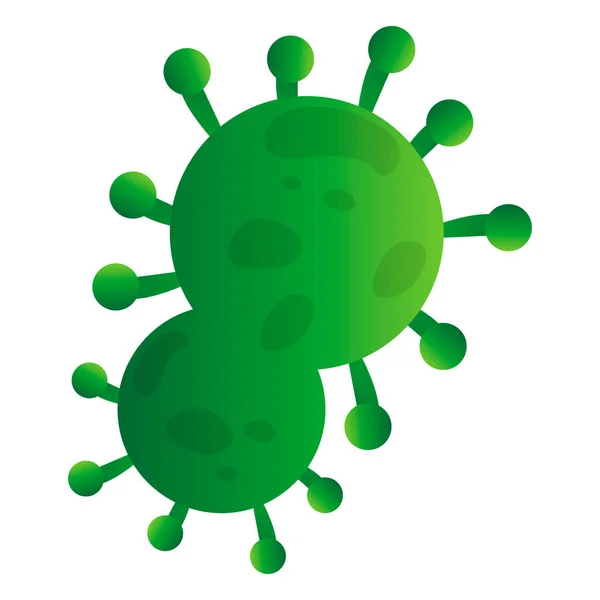 Isolated virus image — Stock Vector