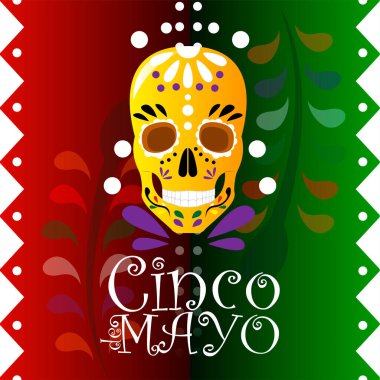 Cinco de mayonez şablonu