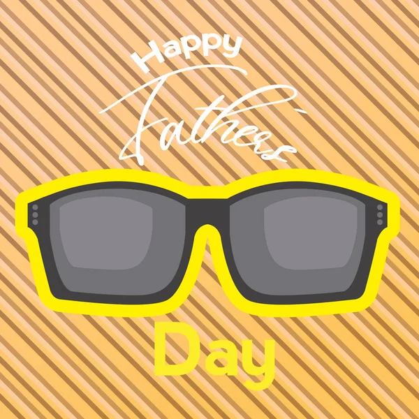 Boldog apák napját plakát — Stock Vector
