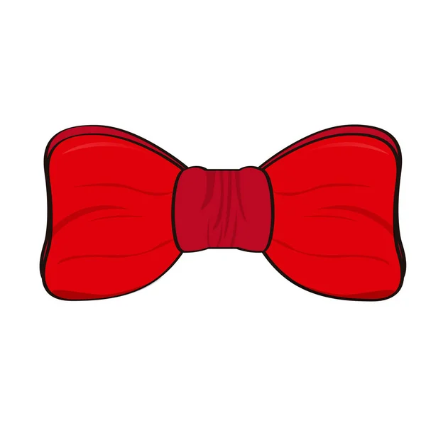 Icono de corbata aislado — Vector de stock