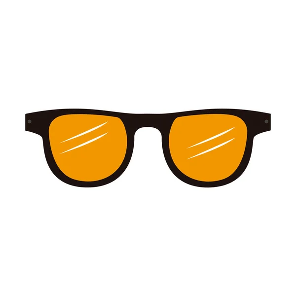Icône de lunettes isolées — Image vectorielle
