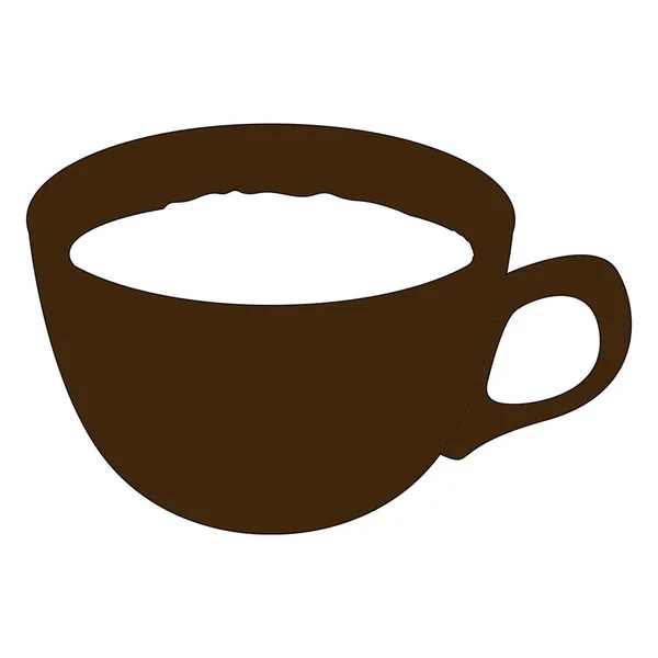 Isolierte Tasse Kaffee — Stockvektor