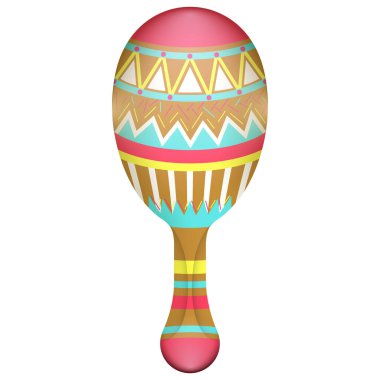 İzole edilmiş maraca.