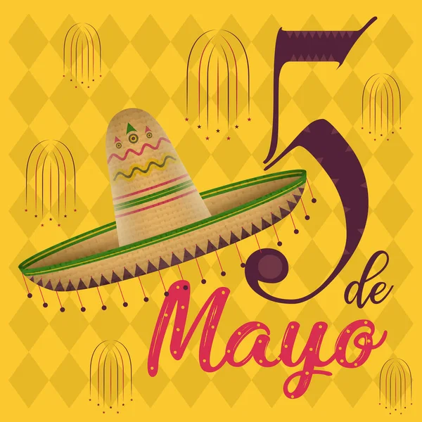 Cinco de mayo poster — Stock Vector