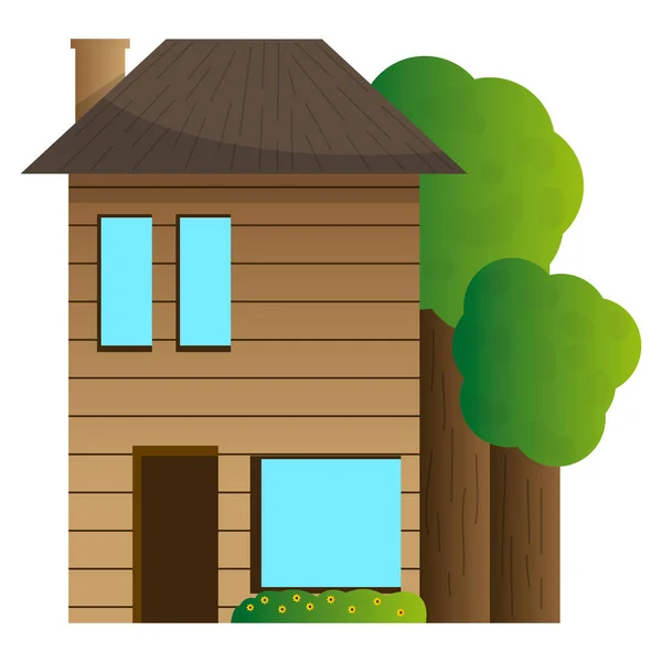 Icona della casa isolata — Vettoriale Stock