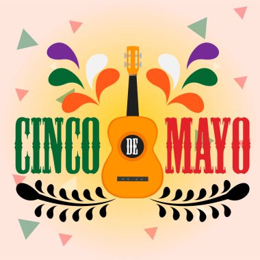 Cinco de mayonez şablonu