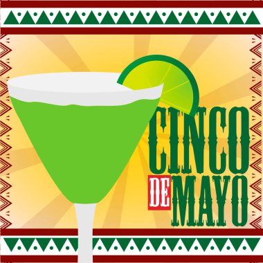 Cinco de mayonez şablonu